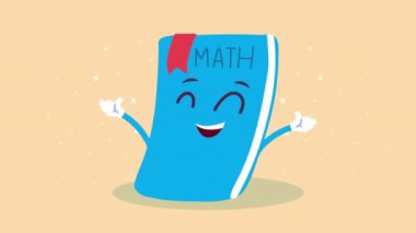 Şirin kitap kaynağı Kawaii çizgi roman karakteri animasyonu