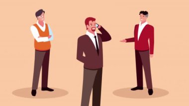 Genç iş adamları takımı karakterleri avatarlıyor