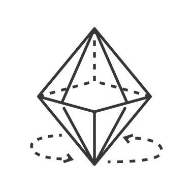 Kamera ikonu 360 derece, sanal tur çizgisi ayrıntılı