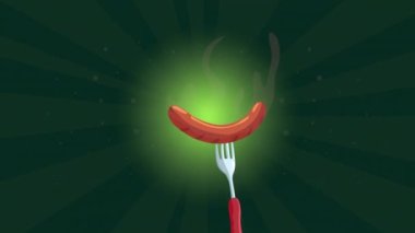 Ekim Festivali animasyonunu çatallı sosisle kutluyoruz.