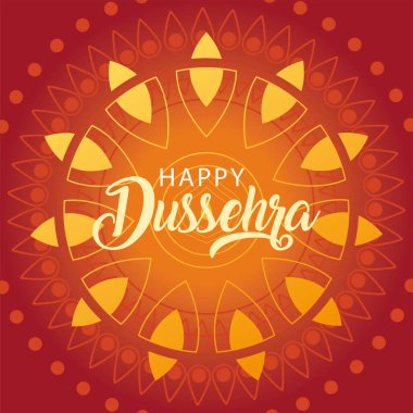Hint Dussehra Festivali için şablon