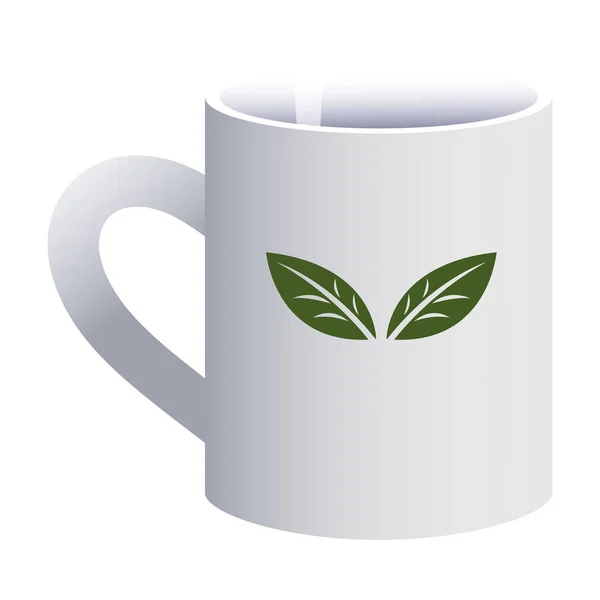 Kurumsal tasarımlı kahve bardağı. — Stok Vektör