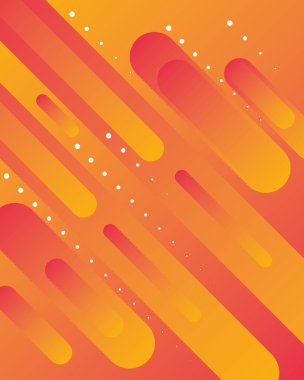 Turuncu renkli soyut minimal arkaplan