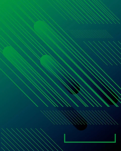 Fondo mínimo abstracto con color verde — Archivo Imágenes Vectoriales