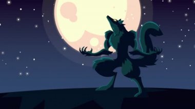 Kurt adamla Cadılar Bayramı animasyonunuz kutlu olsun.