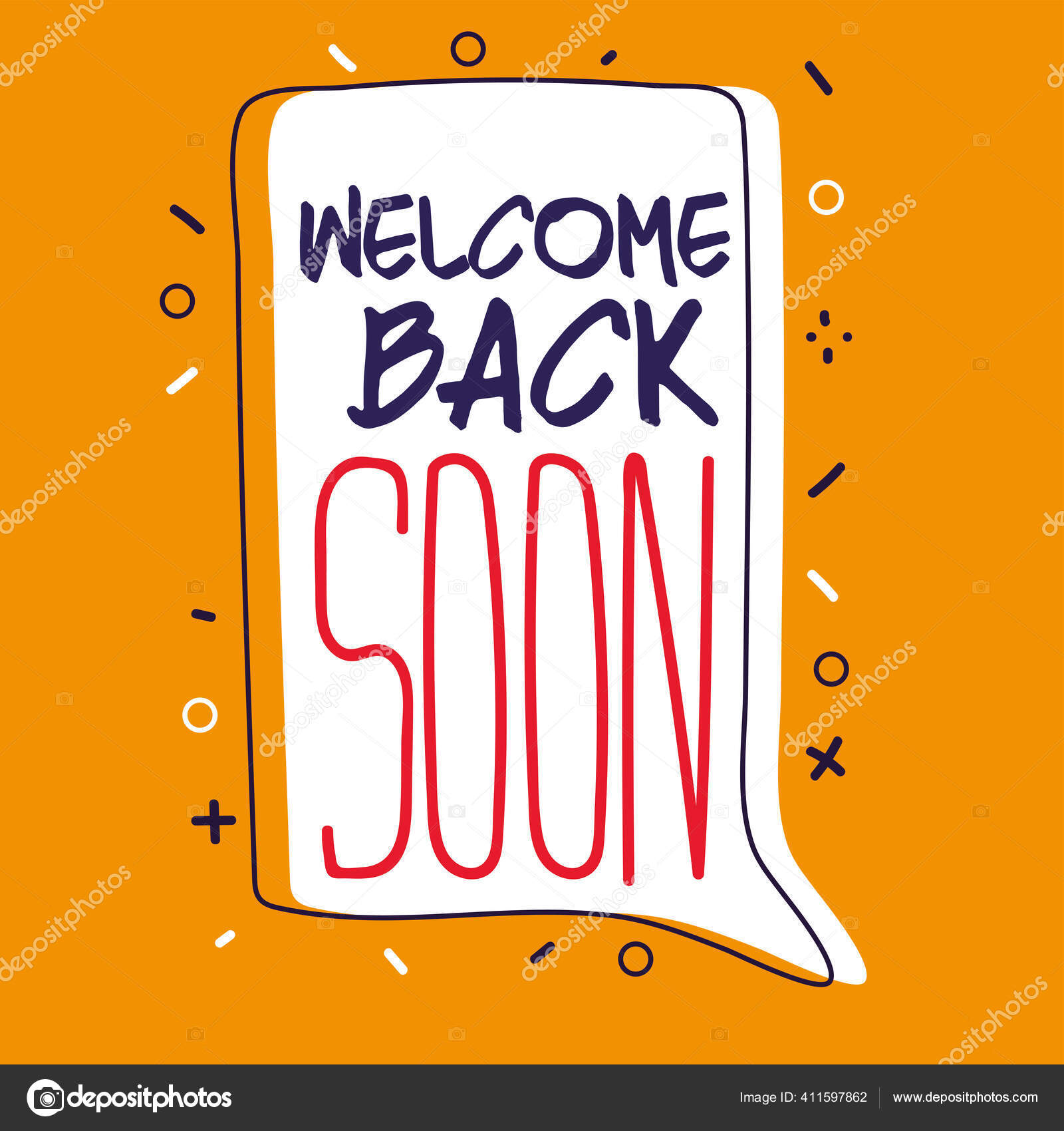 Imagens vetoriais de Nós sentimos sua falta | DepositPhotos, image size:1600x1700