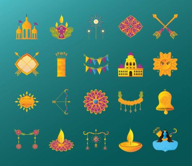 İkonlar festivali Hindu dussehra