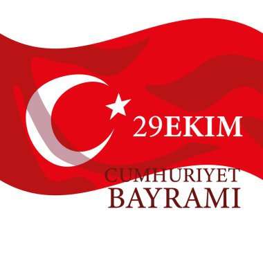 29 ekim cumhuriyet bayrami ile Türk kırmızı bayrak tasarımı