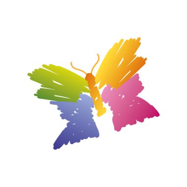 Dünya Down Sendromu Günü, lekeler tarafından boyanmış kelebek