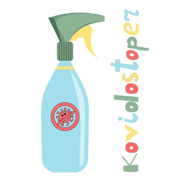 Coronavirüs 'e karşı temizlik. Elini yıkamak için dezenfektan kullan.