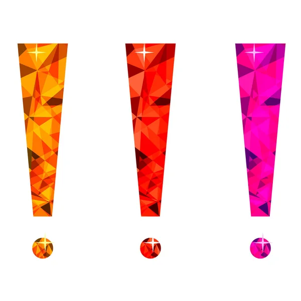 Ünlem işareti ünlem işareti işareti veya düz stil dikkat simgesi.