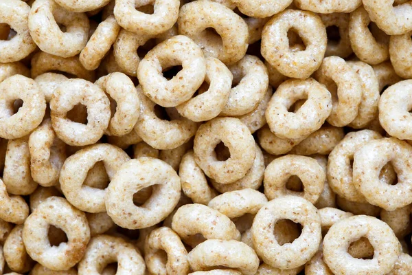 Antecedentes de la miel cheerios desde arriba . —  Fotos de Stock