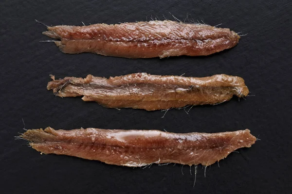 Filetes de anchoa . — Foto de Stock