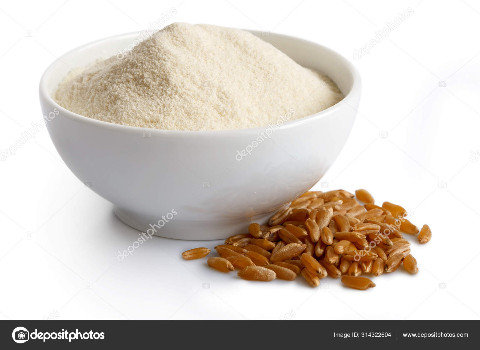 Kamut White flour Stock Photo by ©movingmoment 314322604
