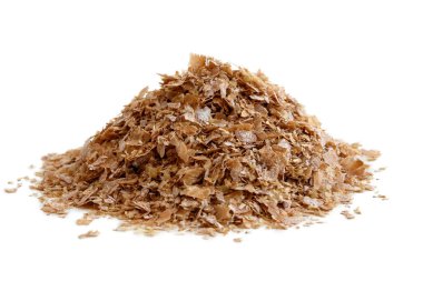 Buğday kepeği yığını