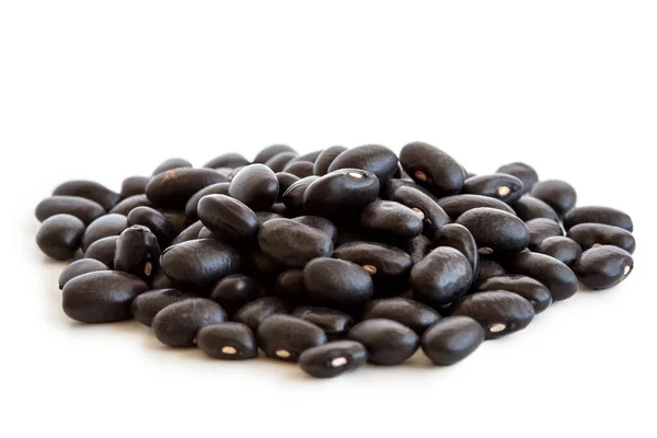 Heap of black beans — Stock Photo, Image