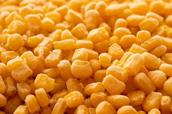 Contexto do milho doce congelado . — Fotografia de Stock