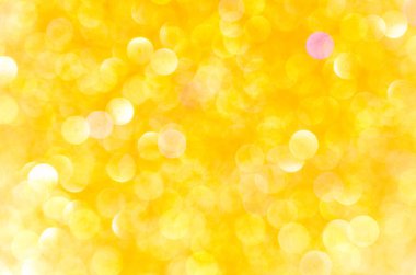 Altın arkaplan ışıkları olan klasik şablon. Tatil partisi dekorasyonu. 