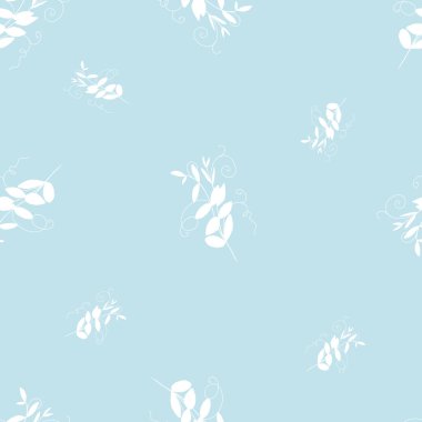 Beyaz bezelyelerin kusursuz deseni.