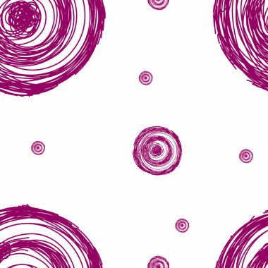 Beyaz bir arkaplanda mor renk karışıklıklarının kusursuz deseni