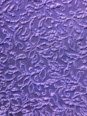 Moda, İç Tasarım ve Dijital Sanatsal Sanatlar İçin Çiçek Şablonu Şık Yakın Arkaplanı ile desenli Violet Fabric