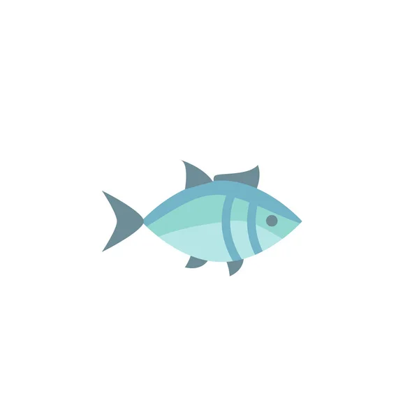 Вектор морской рыбы-карикатуры — стоковый вектор