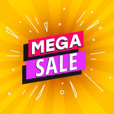 Özel teklif süper satışı parlak büyük başlığı 