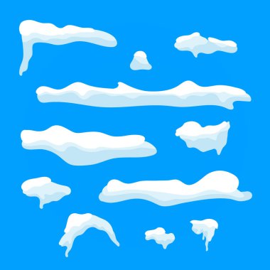 İzole kar cap kümesi. 