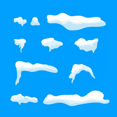 İzole kar cap kümesi. 