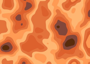 Afiş için soyut gerçekçi kağıt süsleme