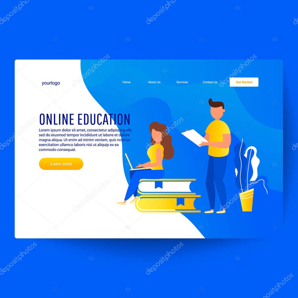 Online education program