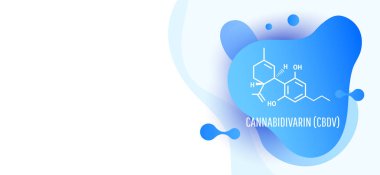 Cannabidivarin CBDV . Plants with relatively high levels of CBDV clipart