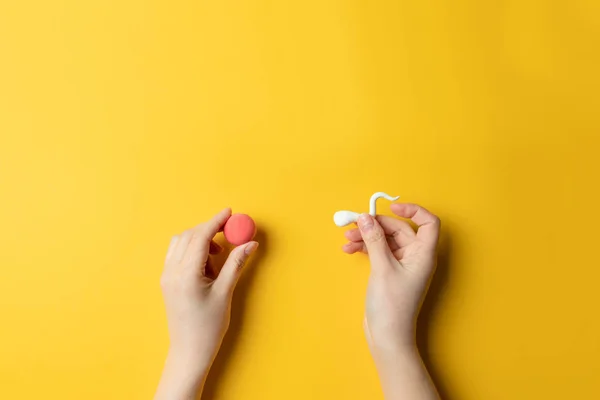 Clonagem. Conceito de inseminação artificial — Fotografia de Stock