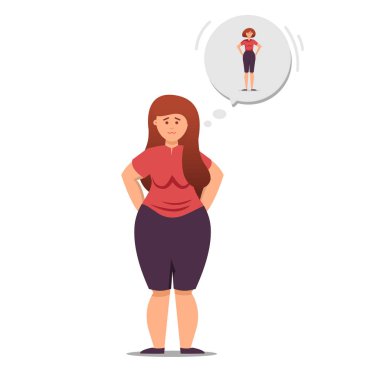 Vücut kitle indeksi vektör çizim