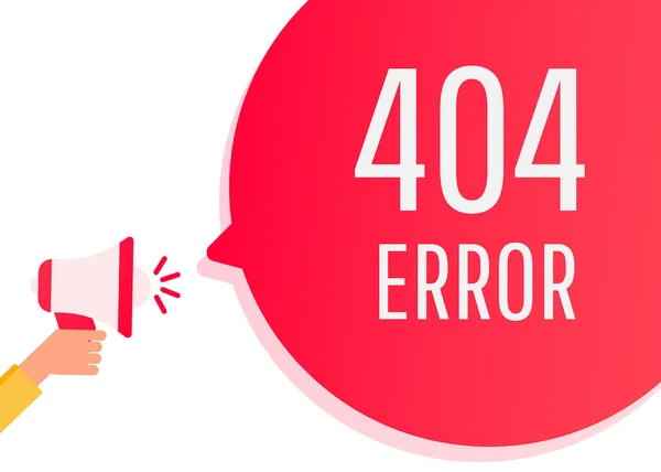 Website 404 Seitenfehler mit Servern und Desktop — Stockvektor
