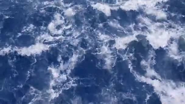 Olas de agua fondo — Vídeo de stock