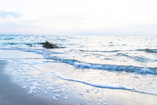 Belo panorama da paisagem marinha. Composição da natureza — Fotografia de Stock