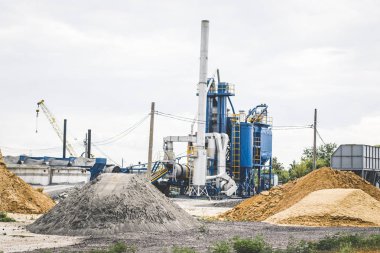 Beton işleme tesisi. Beton üretim işleme tesisi