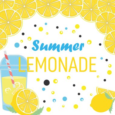 Taze limonata pankartı..