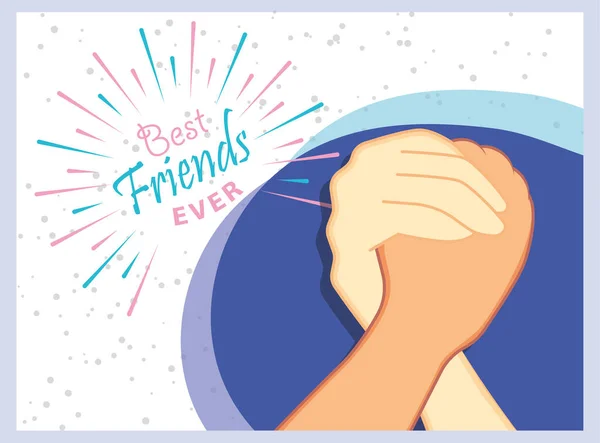 Happy Friendship day — Stock Vector