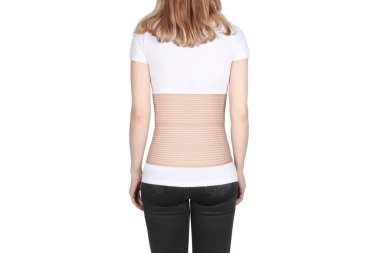 Stoma. Ameliyat sonrası ortopedik bandaj ve stoma deliği. Ostemi hastaları için bandaj. Unisex Stoma Kemeri, Solunabilir Stoma Bandajı. Abdominal ve Arka Destek Kemeri