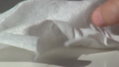 adam el peçete tabloyla mendil