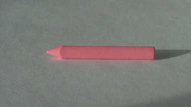 pembe gül pembe renkli mum mum boya pastel boya sanatçı aracı