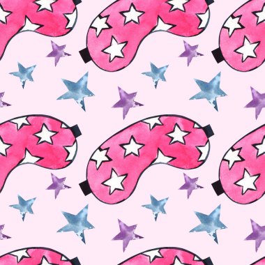 Seyahat temasında kusursuz suluboya deseni