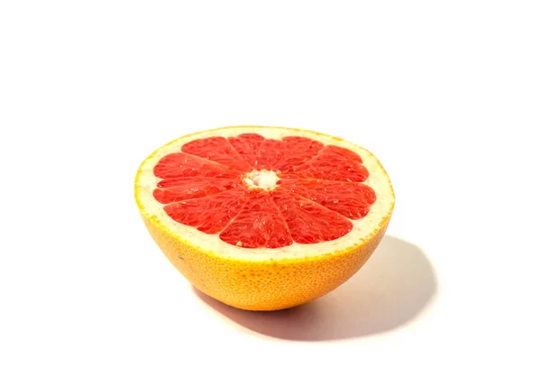 Photo Grapefruit Closeup Isolate — Stock Photo, Image