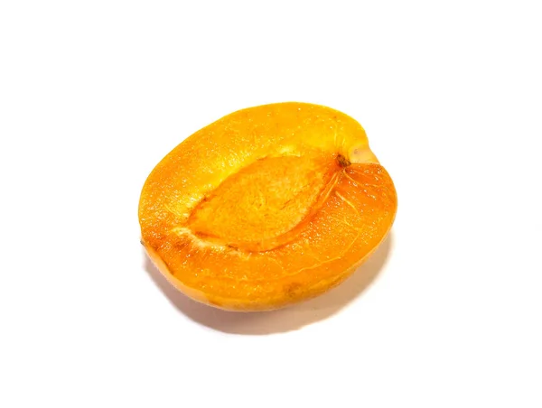 Photo Apricot Closeup Isolate — Stock Photo, Image