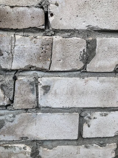 Tło Tekstura Bloków Murarskich Cegieł Starych — Zdjęcie stockowe