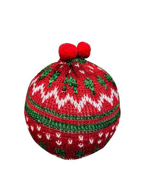 Photo Christmas Toys Balls Isolate — Stock Photo, Image