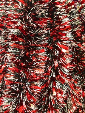 Noel ağaçları için Noel süslerinin yakın çekimleri