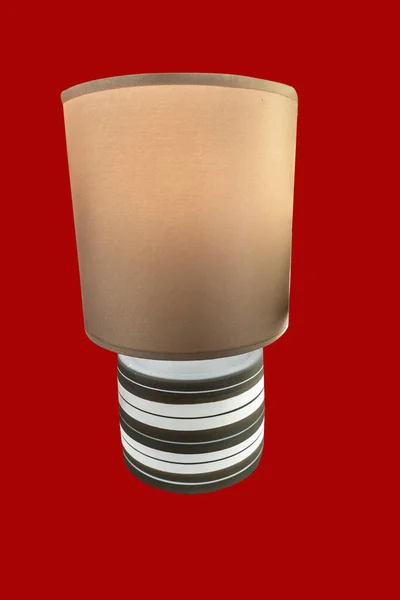 Lampe Für Haus Und Büro Innendekoration Isolieren — Stockfoto
